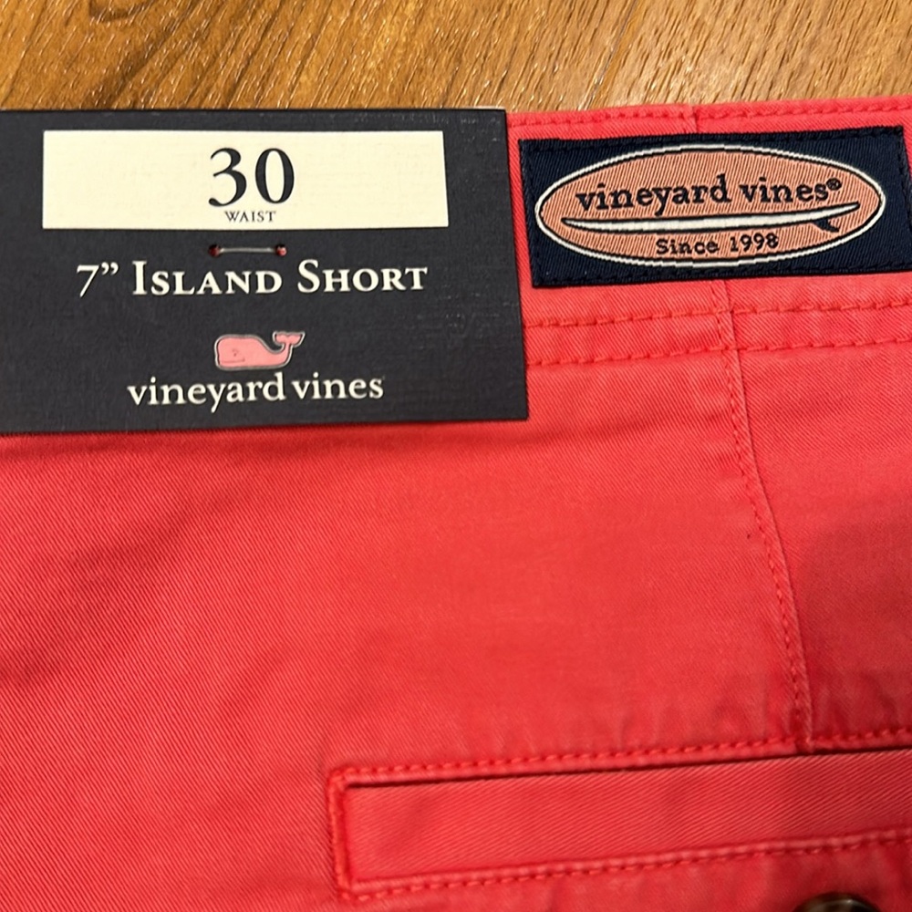 NWT Vineyard Vines Men’s 7 Inch Island Shorts Size 30 - Picture 3 of 5
